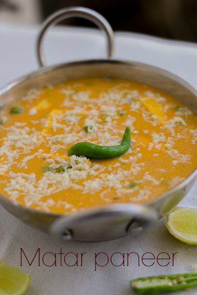 Matar Paneer Matar Paneer Gravy Matar Paneer Recipe